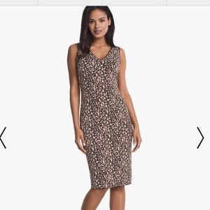WH HOUSE|BL MARKET REVERSIBLE LEOPARD Dress